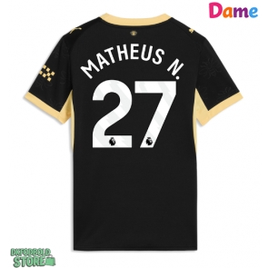 Manchester City Matheus Nunes #27 Replika Udebanetrøje Dame 2026-27 Kortærmet